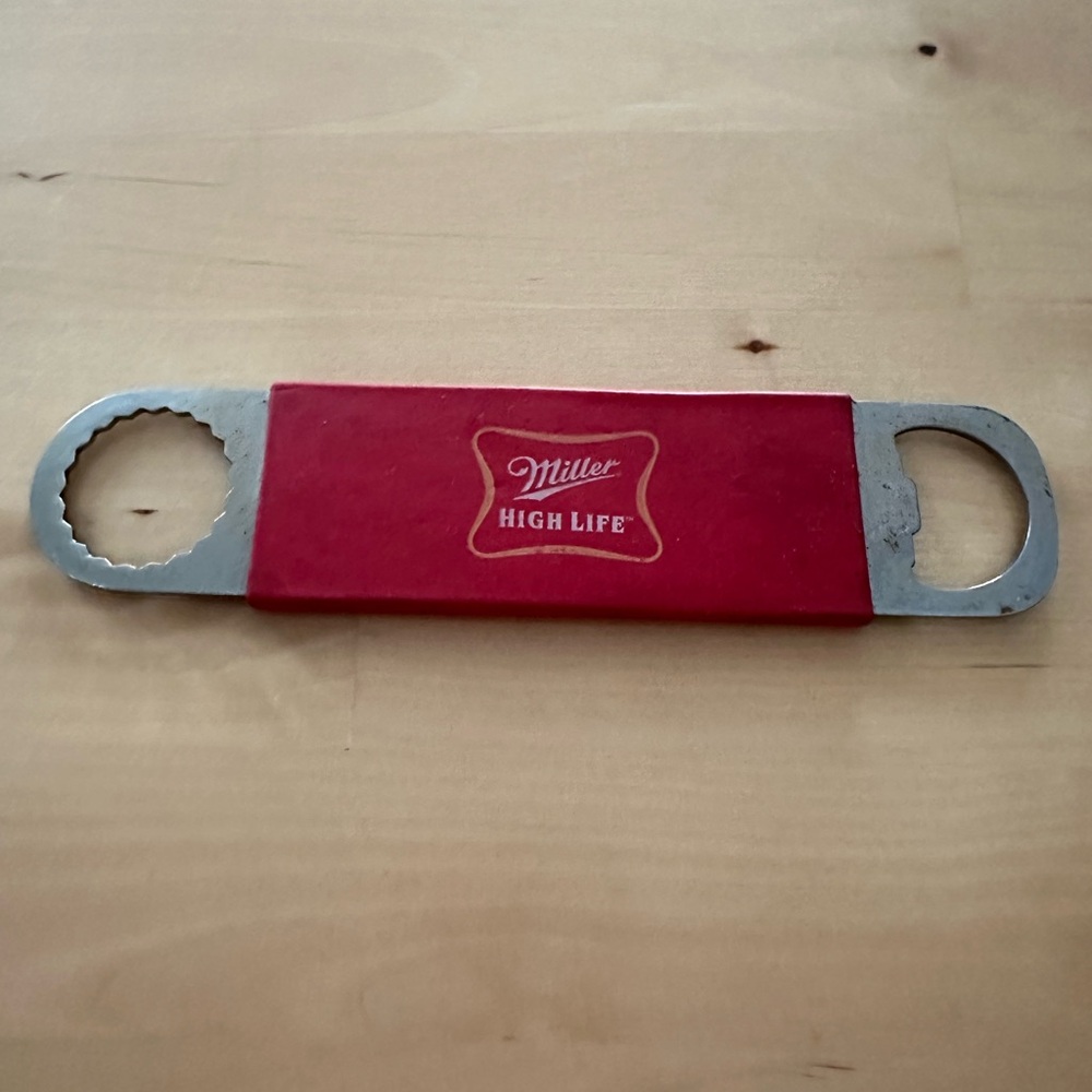 Miller High Life Red Bottle Opener